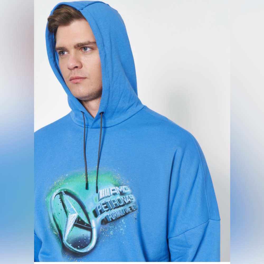 Puma Mercedes AMG Petronas F1 Street Hoodie - Picture 8 of 9
